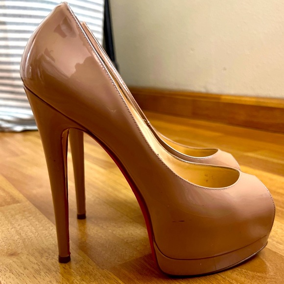 Christian Louboutin Palais Royal 140 Patent 100% Authentic Limited Edition Size6 - Picture 9 of 16